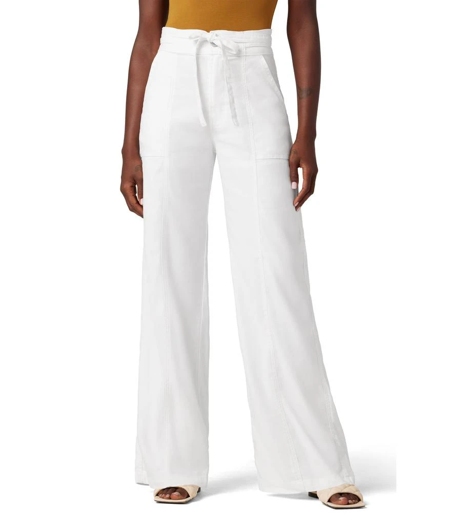 Hudson Tie Waist Wide Leg Trousers 1