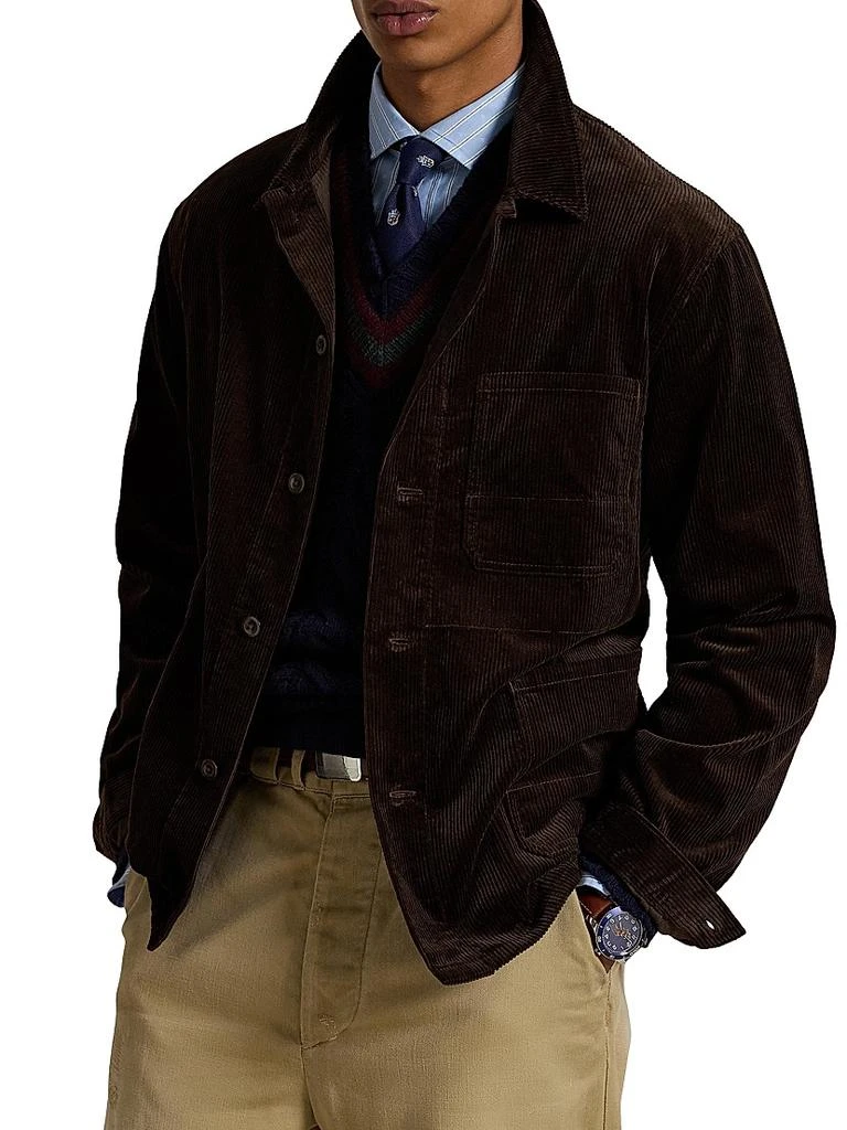 Ralph Lauren Wide-Wale Corduroy Utility Jacket 3