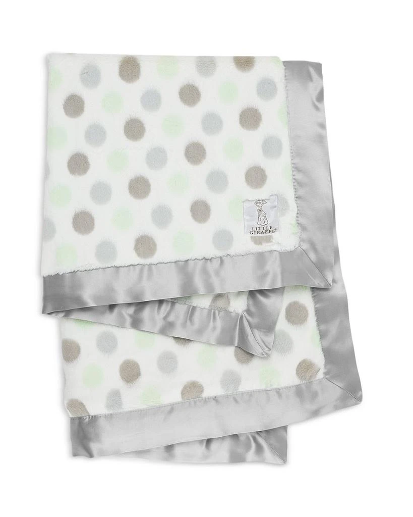 Little Giraffe Luxe Dot Blanket 1