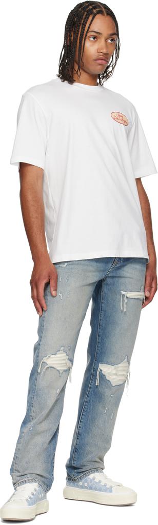 Blue & White MA Quad Court Low Sneakers – On Sale Now with