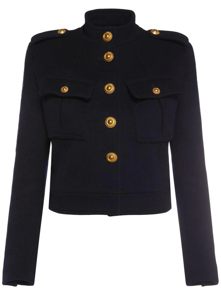 Tom Ford Wool & Cashmere Military Jacket 1
