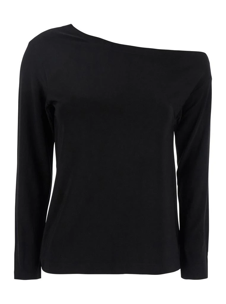 Norma Kamali Norma Kamali Drop Shoulder Long-Sleeve Top 1