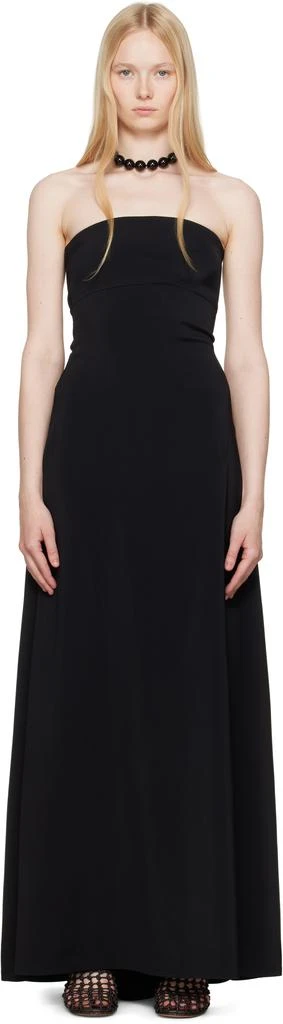 Shop Black La Croisire 'The Bustier' Maxi Dress on Sale at BeyondStyle   Get Lowest price in three month Black La Croisire 'The Bustier' Maxi Dress  with Limited-Time Flash Deals, Exclusive Discounts,