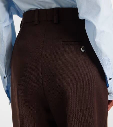 Stella McCartney High-rise wool wide-leg pants 6