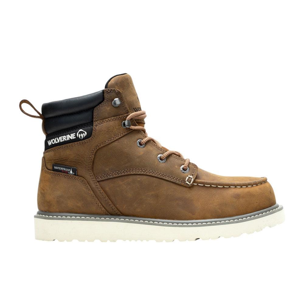 Wolverine Trade Wedge 6 Inch Waterproof Soft Toe Work Boot