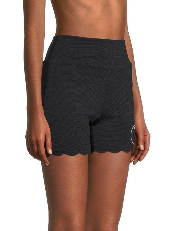 Marysia Billie Jean Scalloped Swim Shorts 3