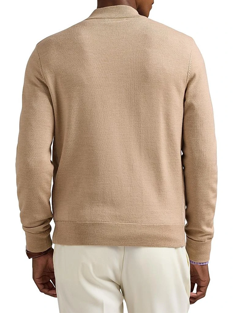 Ralph Lauren Hybrid Wool Full-Zip Sweater 4