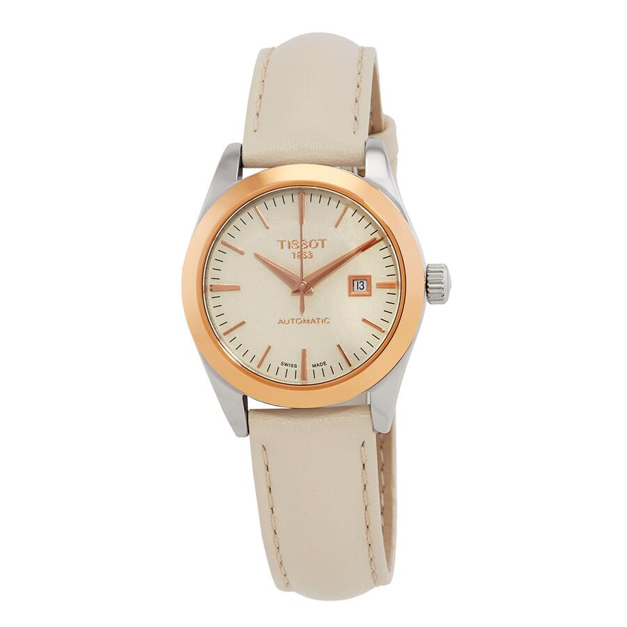 Tissot T-My Lady Automatic Cream Opalin Dial Ladies Watch T930.007.46.261.00