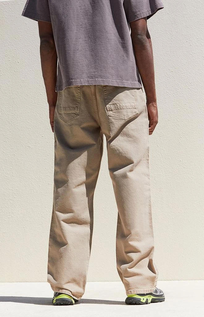 PacSun Tan Baggy Jeans 4