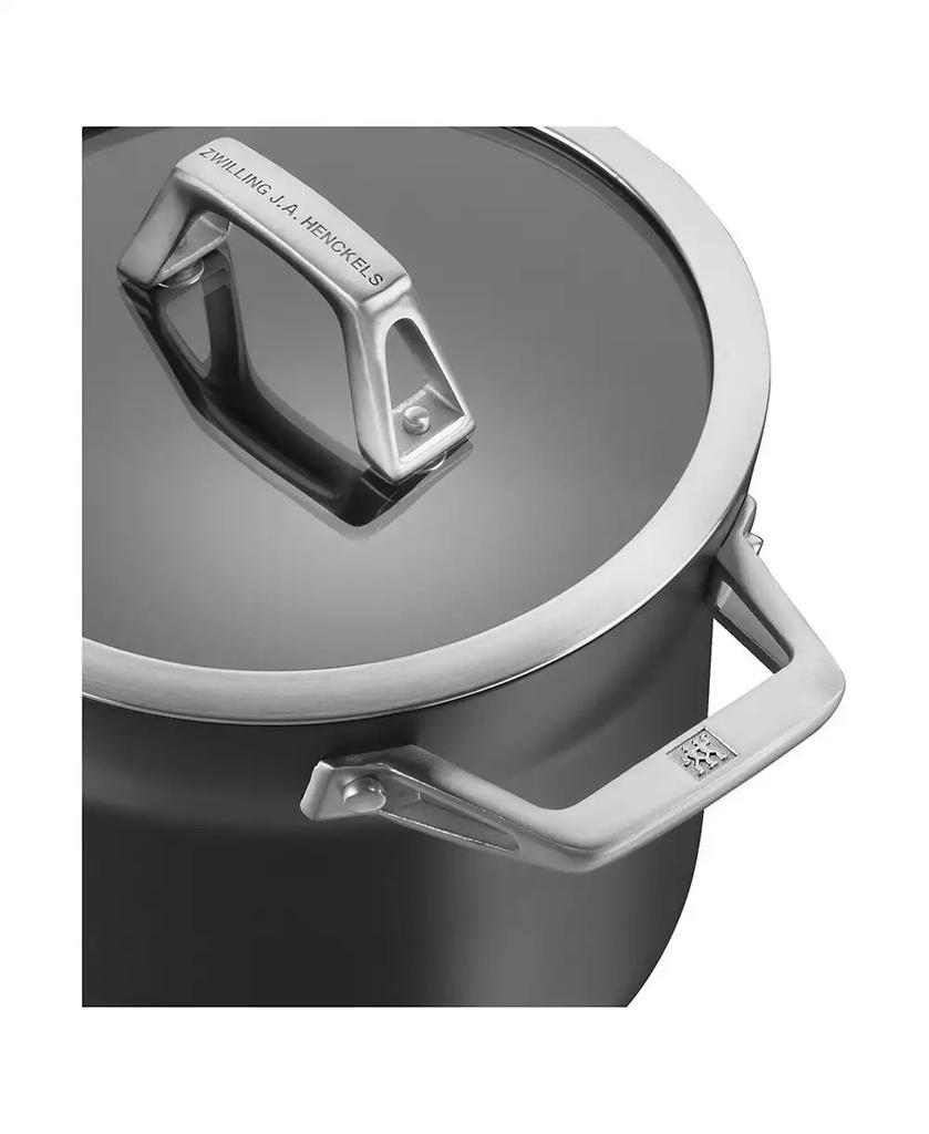 ZWILLING ZWILLING Motion 4 Qt Aluminum Hard Anodized Soup Pot Nonstick