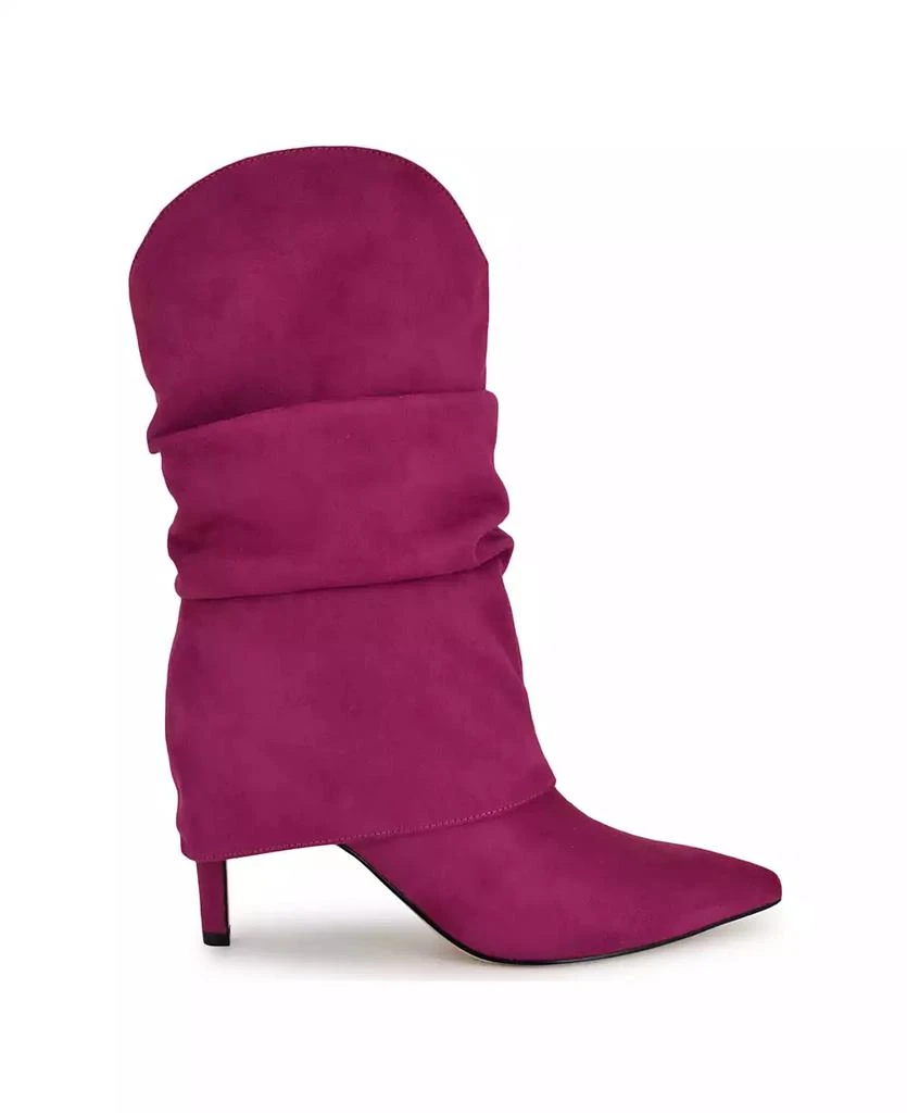 Nine West Women's Glitch Pointy Toe Slouchy Dress Boots 2