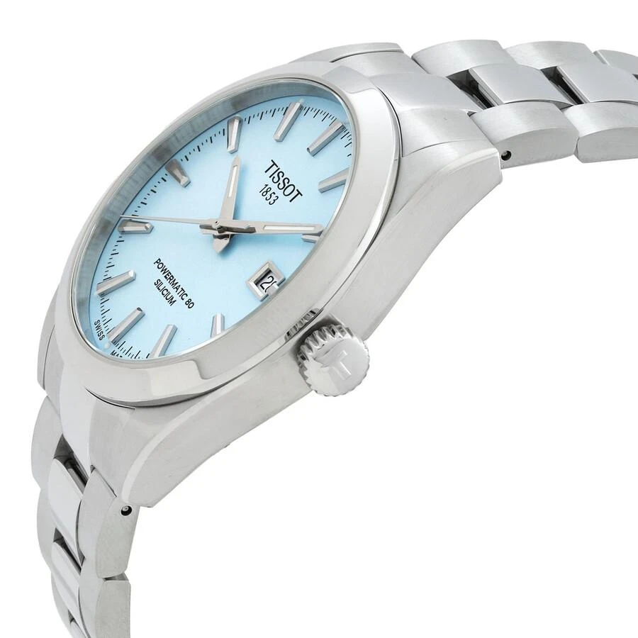 Tissot Gentleman Powermatic 80 Automatic Ice Blue Dial Watch T127.407.11.351.00 2