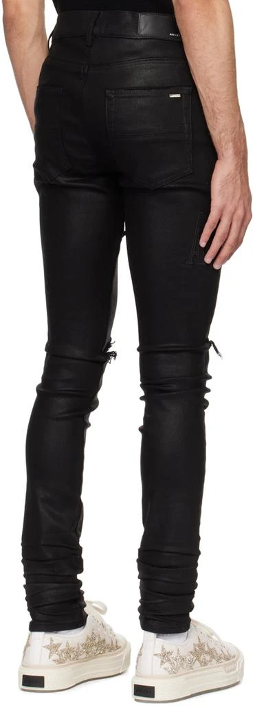 AMIRI Black Wax Jeans 3