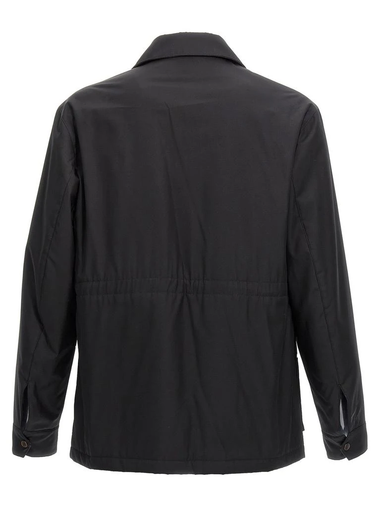 Berluti Berluti Collared Zip Detailed Jacket 2