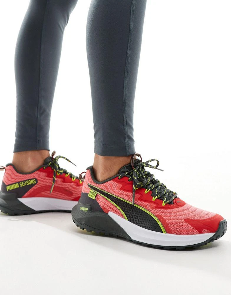 Puma Puma Fast Track Nitro 2 running trainers in red 1