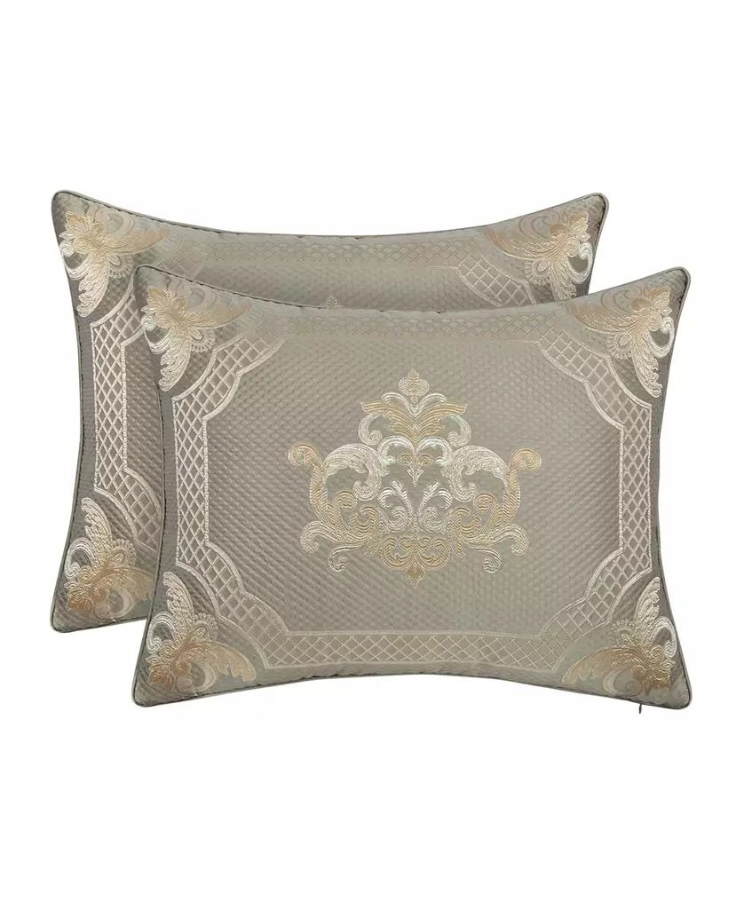 J Queen New York Piazza Decorative Pillow, 18" x 18" 6