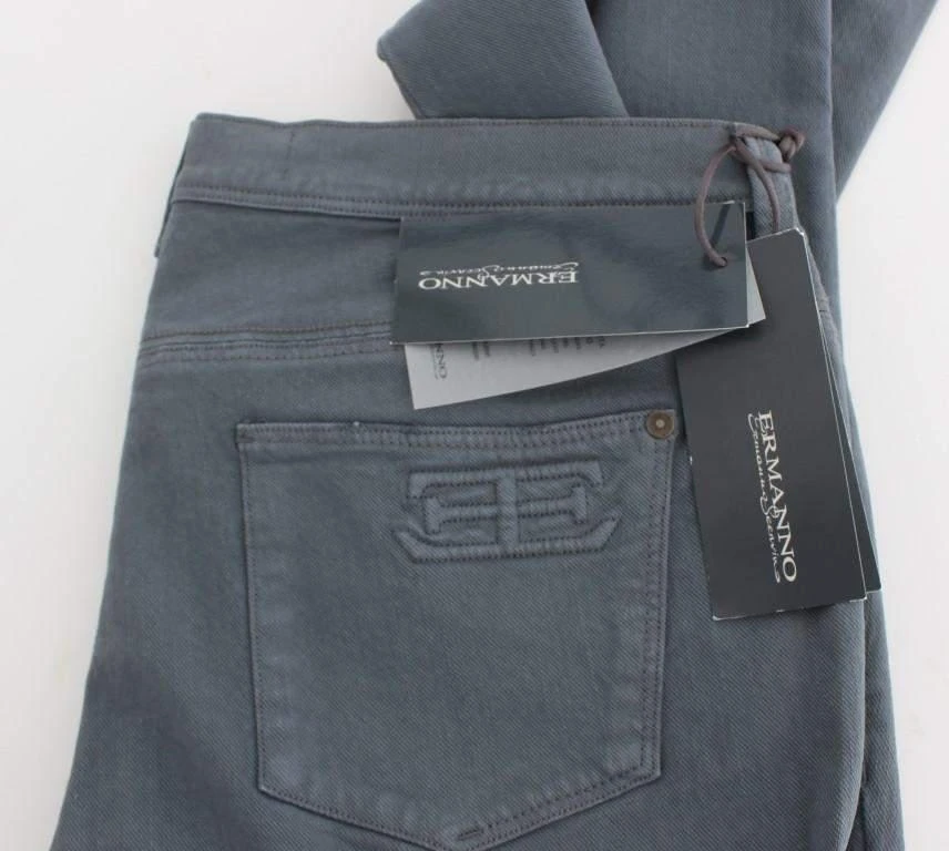 ERMANNO ERMANNO SCERVINO Women  Cotton Blend Slim Fit Bootcut Jeans 7