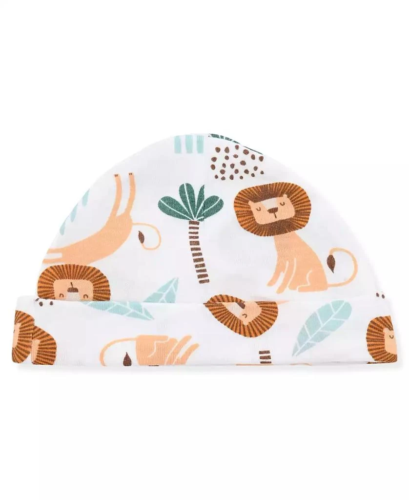 Max & Olivia Baby Boys 2-Piece Print Footie and Hat Set 3