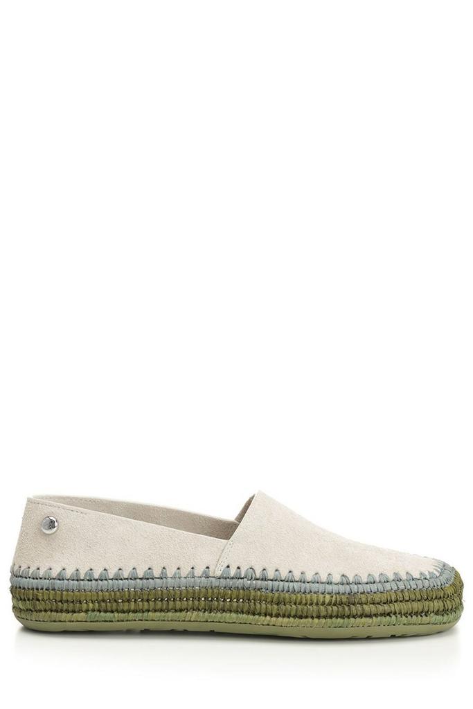 【送料&関税込】Loewe White Leather Petal Thong Mules Loewe Loewe White Leather Petal Thong Mules Women's IT 36