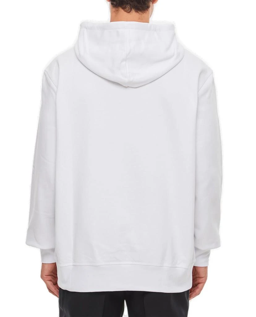 Alexander McQueen Alexander McQueen Graphic Printed Drawstring Hoodie 2