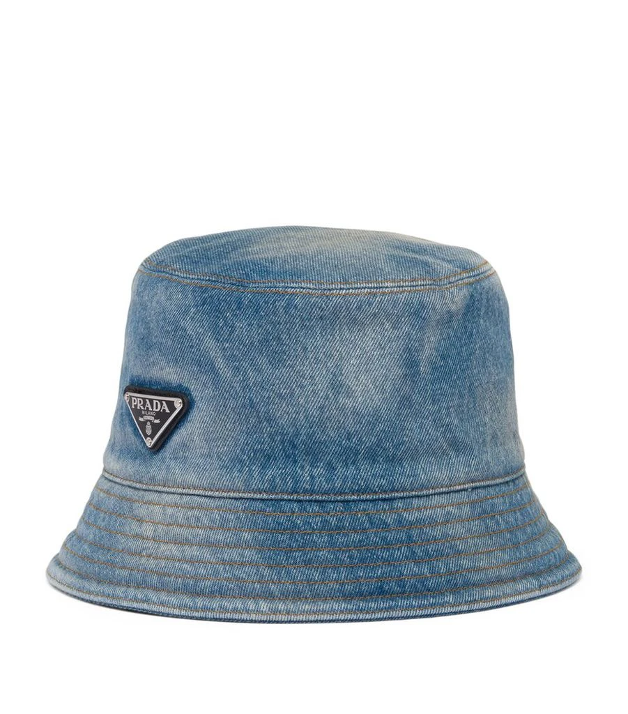Prada Denim Bucket Hat 1