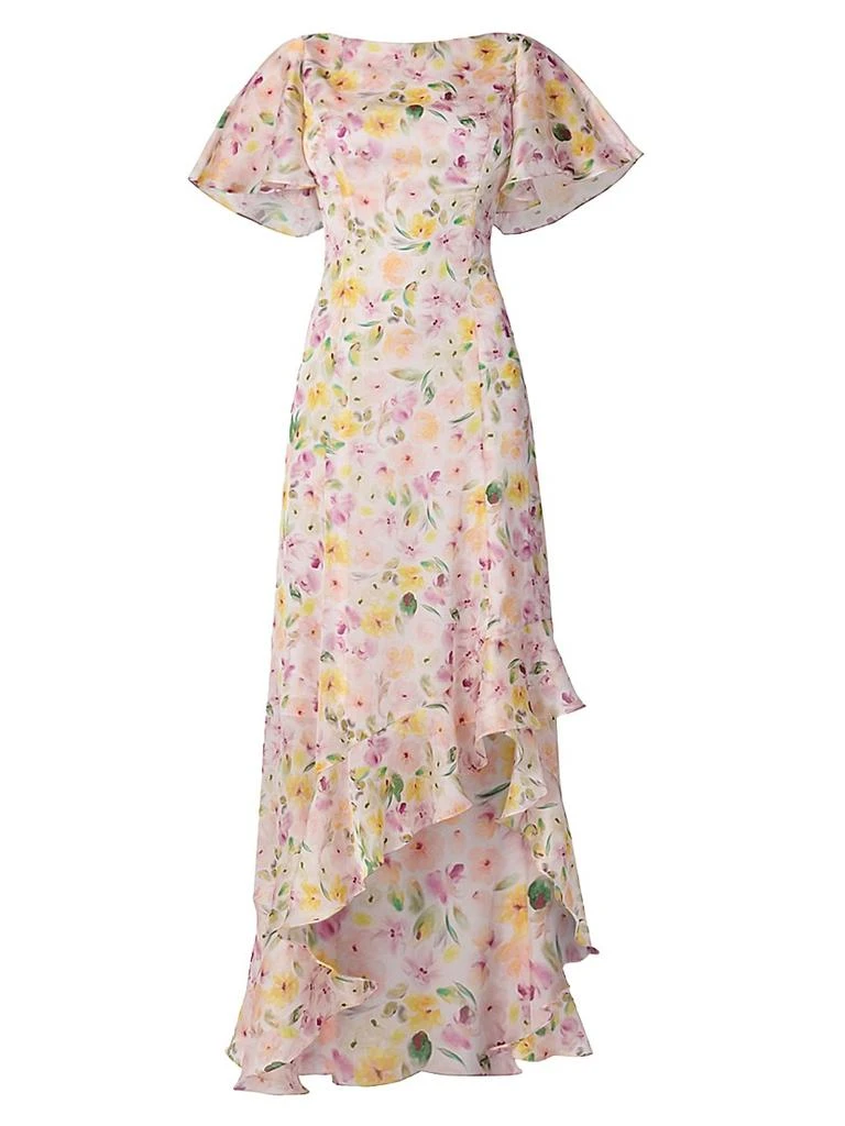 Shoshanna Chauncey Floral Chiffon Maxi Dress - Dresses & Skirts - Free Shipping - BeyondStyle Shoshanna Chauncey Floral Chiffon Maxi Dress - Dresses & Skirts - Free Shipping - BeyondStyle