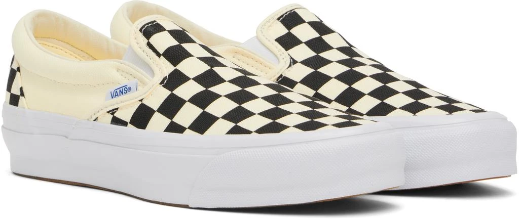 Vans Black & White LX Slip-On Reissue 98 Sneakers 4