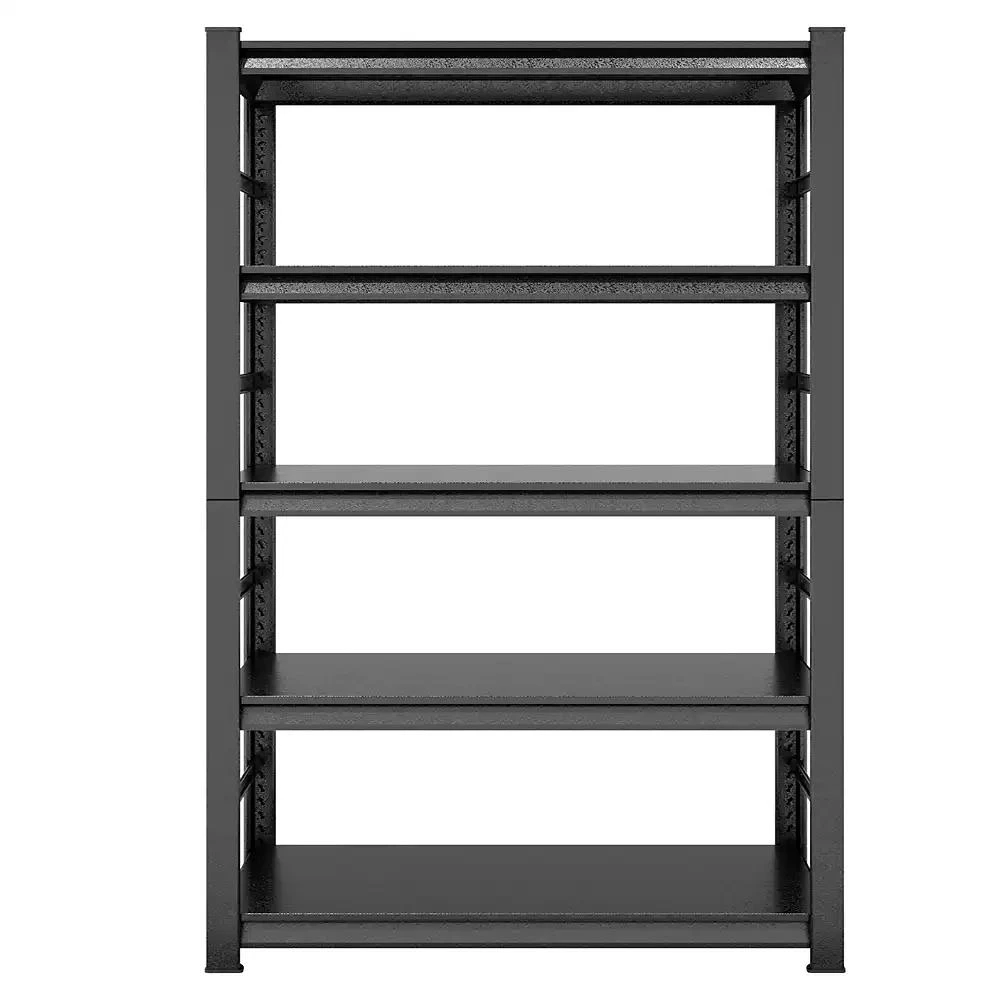 Flynama Storage Shelves 5 Tier Heavy Duty Metal Shelving Unit Adjustable Shelving Units and Storage Rack Kitchen Garage Shelf H78 W47.2 D18 5
