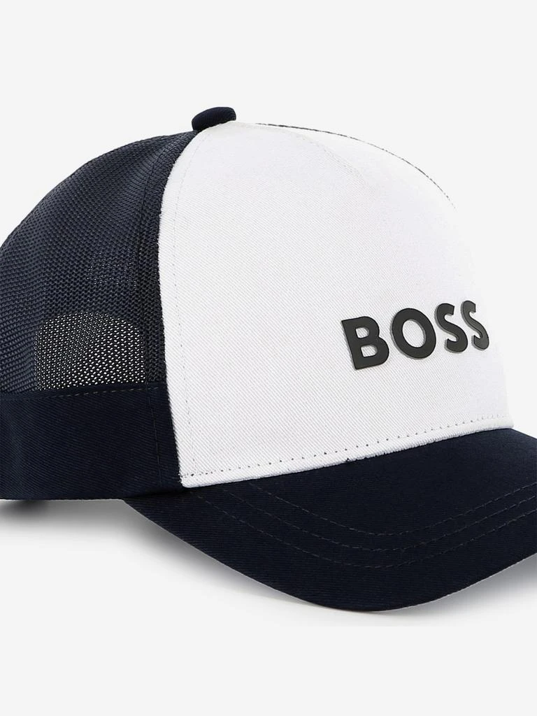 Hugo Boss BOSS Boys Logo Cap in Navy 3