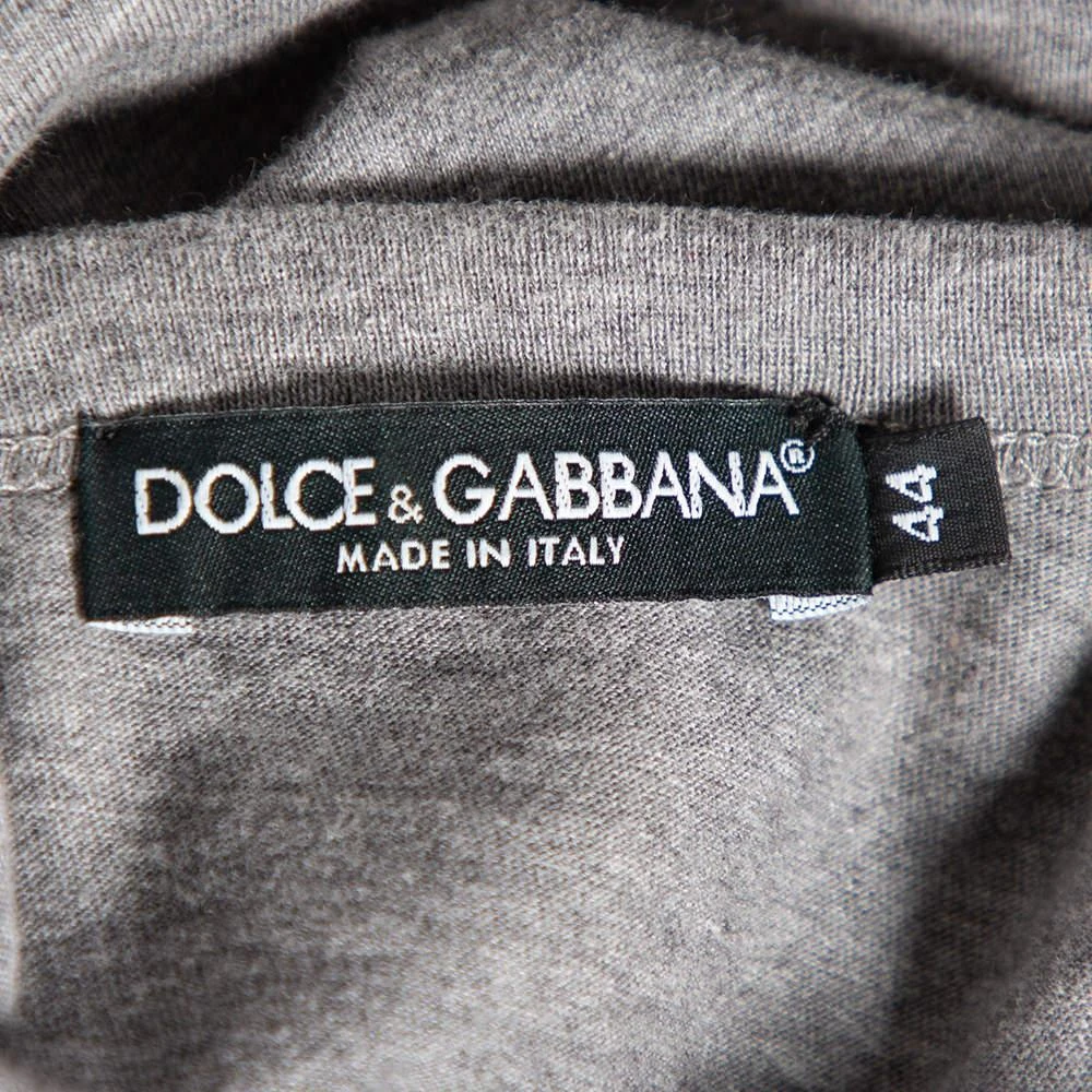 Dolce & Gabbana Dolce&Gabbana Grey Pugilato Muhammed Ali Print Short Sleeve T-Shirt XS 6