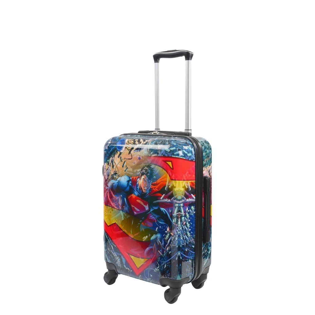 Concept One DC Comics Superman 21” Hard-Sided Spinner Suitcase 1