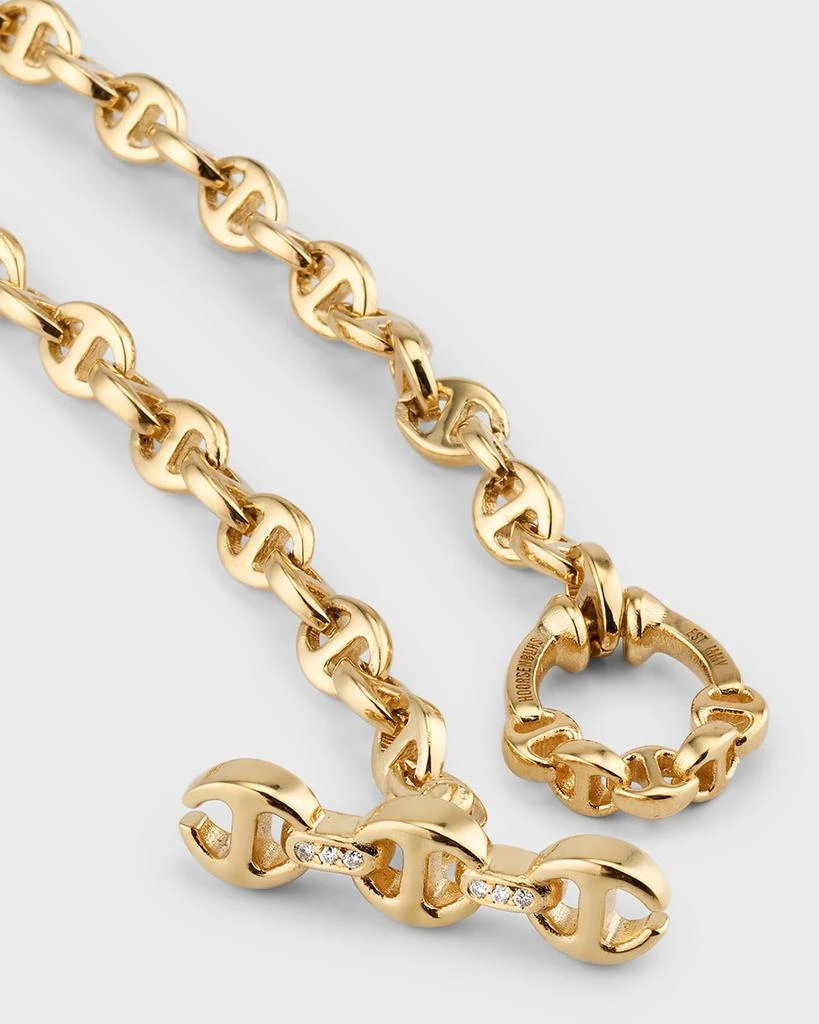Hoorsenbuhs 18K Yellow Gold 3mm Open Link Bracelet 4
