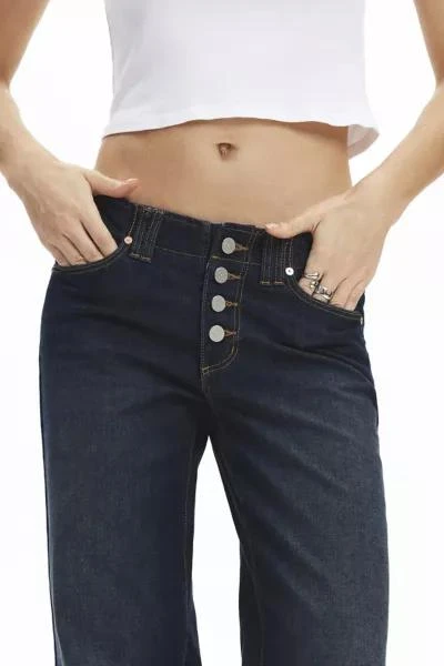 Abrand Jeans Abrand 99 Gigi Button Fly Wide Jean 5
