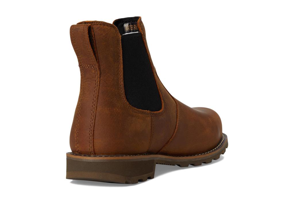 (取寄) カーハート メンズ フロンティア ウォーター レジスタント スティール トゥ チェルシー Carhartt men Carhartt Frontier Water Resistant Steel Toe Chelsea Brown Carhartt Frontier Water Resistant Steel Toe Chelsea - Boots - Free