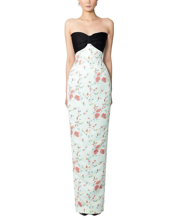 SAU LEE Mona Strapless Dress 1