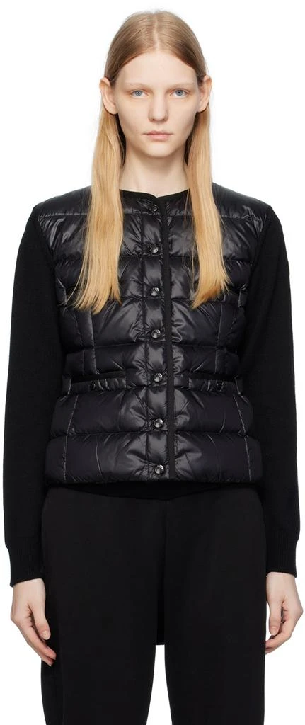 Moncler Black Padded Down Jacket 1