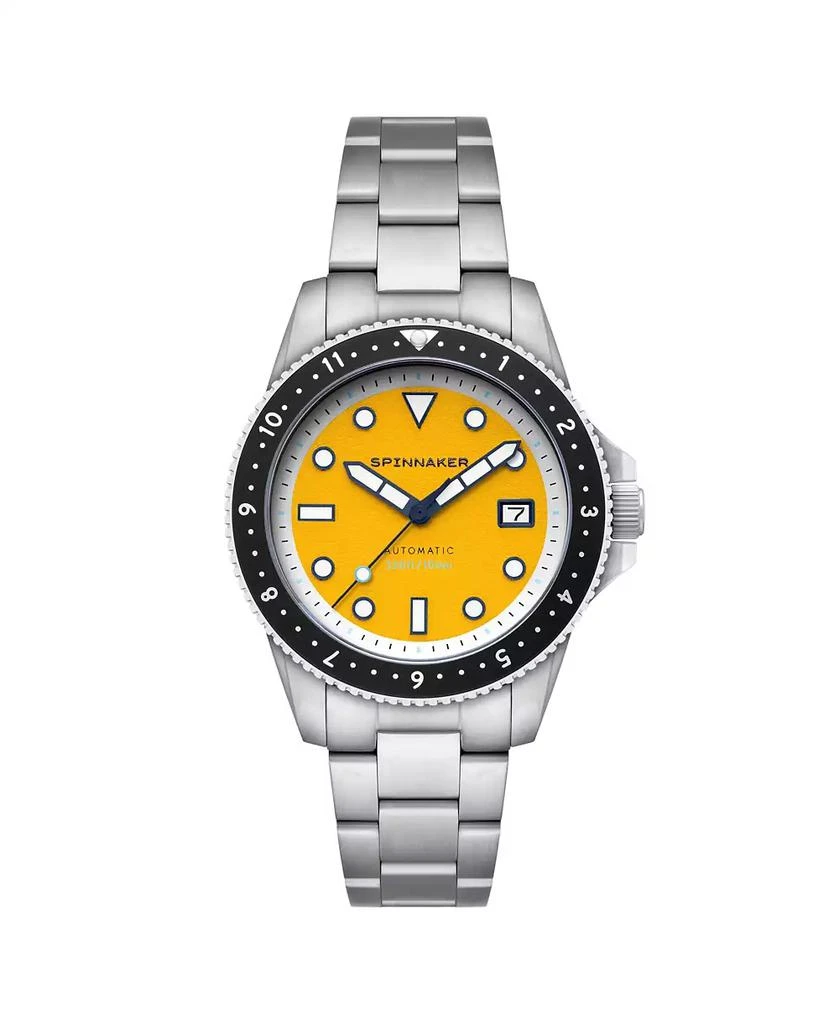 Spinnaker Men's Croft Pioneer Automatic Solid Stainless Steel Bracelet Watch 1