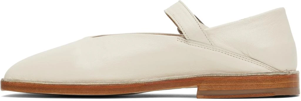 Lemaire Off-White Ballerina Loafers 3