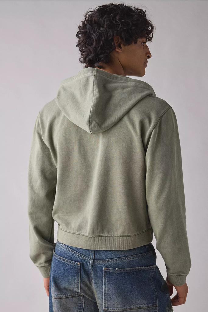 BDG BDG Bonfire Solid Zip-Up Hoodie Sweatshirt