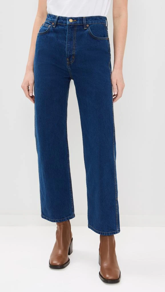 B Sides Plein High Straight Jeans 6