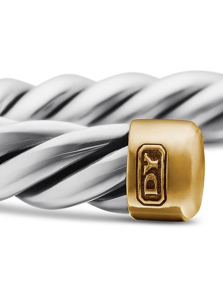 David Yurman Cable Cuff Bracelet in Sterling Silver 6