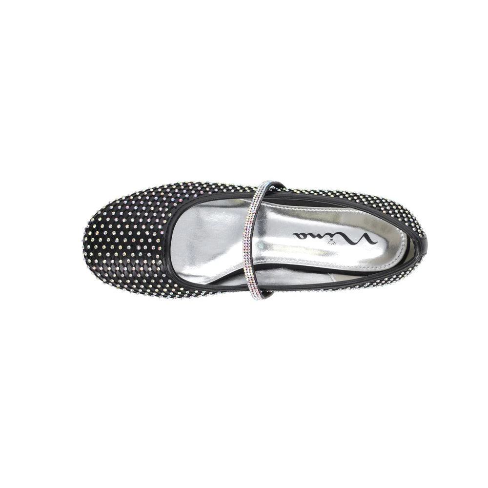 Nina Jessa Studded Rhinestone Ballet Flats (Little Kid-Big Kid) 4