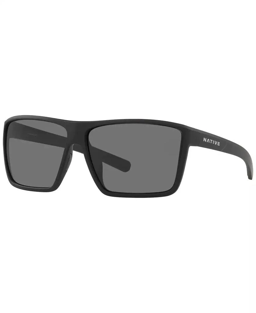 Native Eyewear Unisex Polarized Sunglasses, Wells XL 1