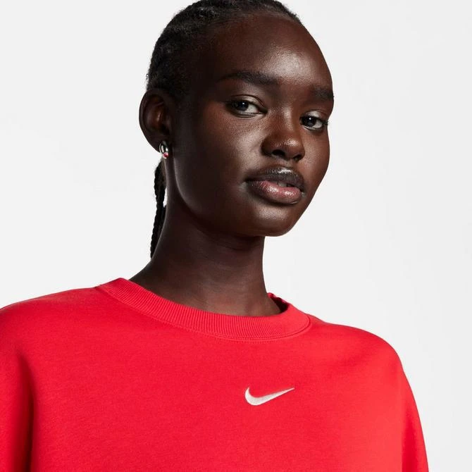 NIKE Women's Nike Sportswear Phoenix Fleece Oversized Crewneck Sweatshirt 4