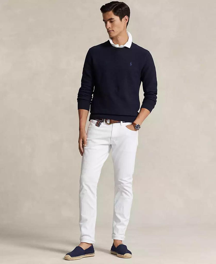 Ralph Lauren Men's Textured Cotton Crewneck Sweater