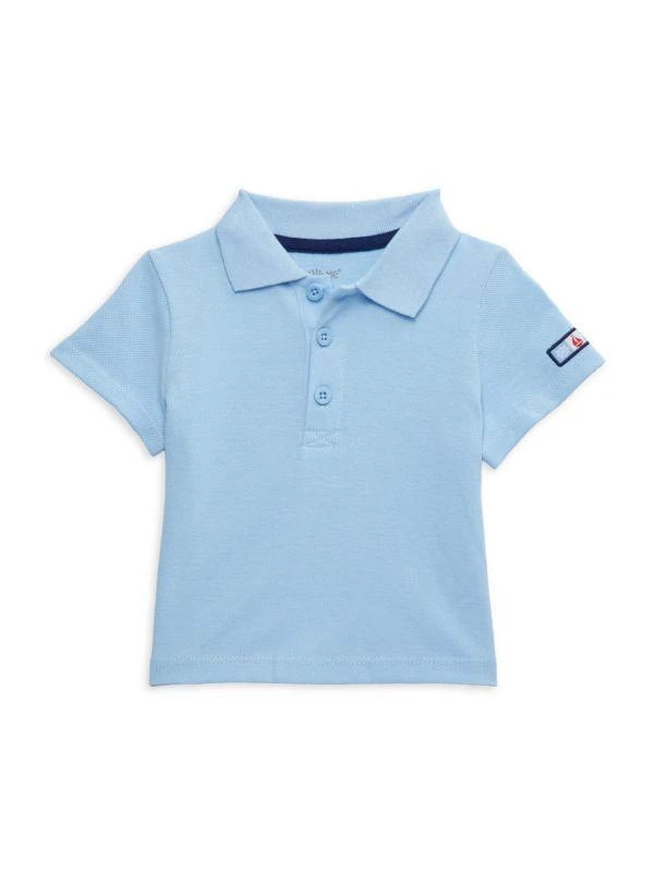 Little Me Baby Boy's 2-Piece Boat Shortall & Polo Set 3