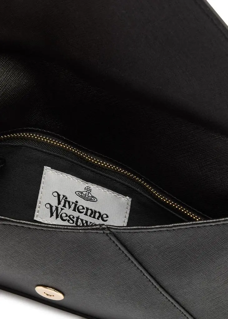 Vivienne Westwood Envelope orb leather pouch  4