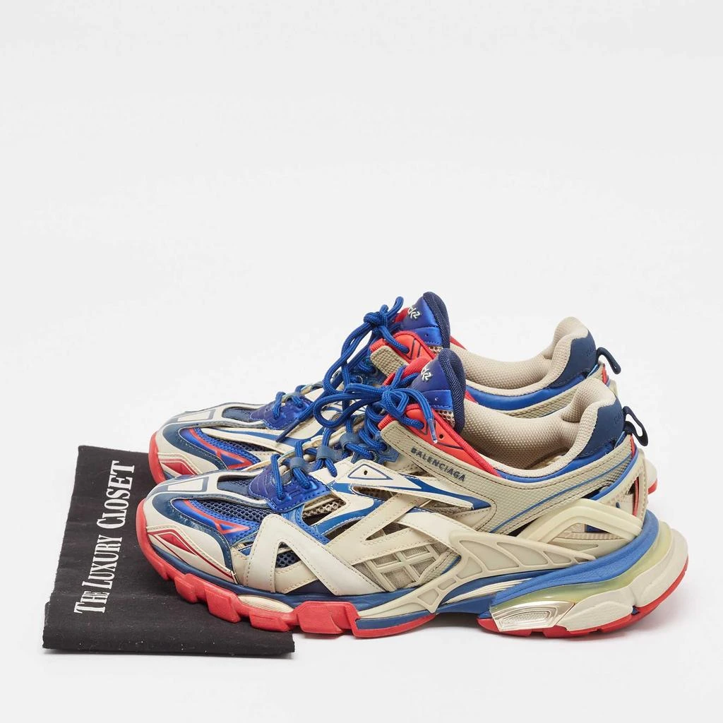 Balenciaga Balenciaga Multicolor Faux Leather and Mesh Track 2 Sneakers Size 44 9