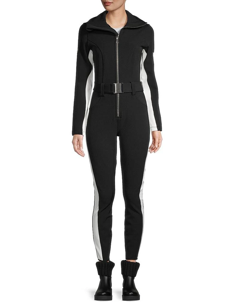 Cordova Cordova Belted Stripe Stretch Ski Suit 2