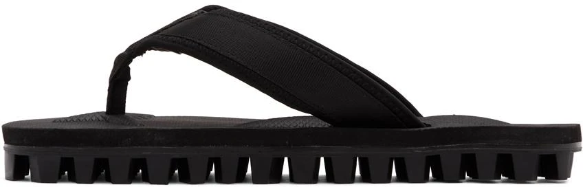 Suicoke Black Jono Flip Flops 3